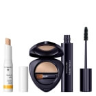 Dr Hauschka Make Up Set ZESTAW Sztyft korygujący 1,9 g + Cienie pojedyncze 1,4 g + Pogrubiający tusz do rzęs 8 ml
