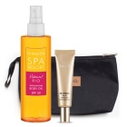 Dr Irena Eris BB Cream SPF 50 + Vibrant Rio Moisturizing Body Oil SPF 50 ZESTAW Krem BB (kolor 40) 30 ml + Nawilżający olejek do opalania SPF 50 200 ml + Kosmetyczka 1 szt