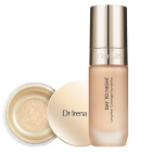 Dr Irena Eris Make-Up Fixer + Day To Night Coverage Foundation ZESTAW Transparentny puder utrwalający makijaż 10 g + Podkład (kolor 030C Nude) 30 ml