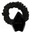 Easy Livin Modelujący Kamień Bian + Gumka do Włosów PREMIUM ZESTAW Gua Sha do masażu twarzy 1 szt + Gumka 100% jedwab i jony srebra - kolor czarny 1 szt