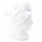 Easy Livin Turban Do Włosów OEKO - TEX Ręcznik bambusowy do osuszania włosów (kolor biel ) 1 szt