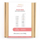 Eeny meeny Face Box ZESTAW Idealny pod makijaż mamy jak i pielęgnacji ciała niemowlęcia 100 ml + Do mycia twarzy mamy oraz ciała i włosków dziecka 200 ml