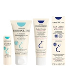 Embryolisse Must-Haves for Your Bag ZESTAW Odżywczy krem do rąk i paznokci 30 ml + Krem odżywczo-nawilżający do skóry wrażliwej 30 ml + Regenerujący balsam do ust 4 g