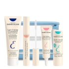 Embryolisse Natural is Beauty ZESTAW Krem odżywczo-nawilżający 75 ml + Balsam do ust 4 g + Odżywka do brwi rzęs i 6,5 ml + Krem pod oczy 15 ml + kosmetyczka 1 szt