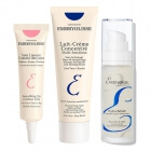 Embryolisse Total Day Care ZESTAW Odświeżające serum do twarzy 30 ml + Krem odżywczo-nawilżający 30 ml + Krem wygładzający kontur oczu 15 ml