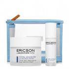 Ericson Laboratoire AQP3 Aqua-Fix Serum + Aqua Resource Cream ZESTAW Hydrożelowe serum nawilżające 30 ml + Nawilżający krem 50 ml + Kosmetyczka 1 szt
