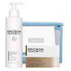 Ericson Laboratoire Bio-Respect Cleansing Milk + Fibriline Confort Cream ZESTAW Mleczko oczyszczające 200 ml + Krem nawilżający 50 ml + Kosmetyczka 1 szt