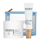 Ericson Laboratoire Perfect Surfacer + Smoothing Unifying Mask ZESTAW Peeling wygładzający 50 ml + Wygładzająca maska 50 ml + Kosmetyczka 1 szt