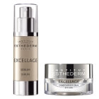 Esthederm Excellage Eye Care + Excellage Serum ZESTAW Odżywiający krem pod oczy 15 ml + Głęboko odżywiające serum 30 ml