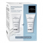 Esthederm Gentle Deep Pore Cleanser + Lightening Buffing Mask ZESTAW Głęboko oczyszczający krem 75 ml + Wygładzająca maseczka złuszczająca 75 ml