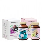 Health Labs Care Healthy Set ZESTAW Cholesterol Natural+ 60 kaps + Omega 3 EPA i DHA z ryb, 60 kaps. + Kompleks witamin z grupy B 60 kaps GRATIS