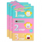 Holika Holika Golden Monkey Lip 3-step 3 Pack ZESTAW Trójstopniowy zestaw pielęgnacyjny do ust 3 szt