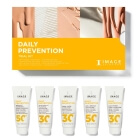 Image Skincare Daily Prevention SPF Trial Kit ZESTAW Krem SPF50 7 g + Podkład 7 g + Krem SPF30 7 g + Podkład SPF 50 7 g + Krem matujący 7 g