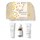 Image Skincare The Gold Standard - Premium Reginen ZESTAW Preparat oczyszczający 30 ml + Wygładzający zmarszczki krem z 20% wit. A,C i E 28 g + Beztłuszczowe serum rozjaśniające 15 ml