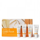 Image Skincare VITAL C Core Four Trial Kit ZESTAW Preparat oczyszczający 7,4 ml + Nawilżający i wygładzające zmarszczki serum 7,4 ml + Wygładzający krem 7 g + Podkład ochronny 7 g