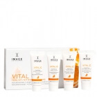 Image Skincare Vital C Trial Kit New ZESTAW Kremowy preparat oczyszczający 7,4 ml + Lekki krem z 15% wit. C, 7,4 ml + Krem odżywczy 7 ml + Maska odżywcza 7 ml