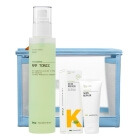 Innoaesthetics NMF Tonic + Skin Repair + Kosmetyczka ZESTAW Bezalkoholowy tonik nawilżający 200 ml + Krem regenerujący do odbudowy skóry 60 g + Kosmetyczka 1 szt