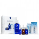 iS Clinical The Essentials Experience Kit ZESTAW Serum przeciwzmarszczkowe 5 ml + Żel oczyszczający 60 ml + Serum 5 ml + Serum nawilżające 5 ml + Krem nawilżający 2 g + Krem pod oczy 1 g