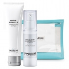 Jan Marini BioShield + RosaLieve + Kosmetyczka Jan Marini ZESTAW Regenerujący krem ochronny 57 g + Lotion redukujący zaczerwienienia 30 ml + Przezroczysta 1 szt