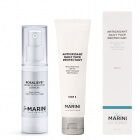 Jan Marini Codzienna Pielęgnacja Redukująca Przebarwienia ZESTAW Lotion redukujący zaczerwienienia 30 ml + Antyoksydacyjny krem ochronny 57 g