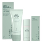 Jan Marini Codzienna Pielęgnacja Rozświetlająca ZESTAW Serum do twarzy z witaminą C i DMAE 30 ml + Krem ochronny koloryzujący, 57 g