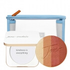 Jane Iredale PureBronze Shimmer Bronzer + Refillable Compact ZESTAW Puder brązująco-rozświetlający Copper Dusk 9,9 g + Puderniczka 1 szt + Kosmetyczka 1 szt