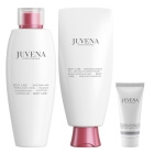 Juvena Body Care ZESTAW Żel pod prysznic 200 ml + Wygładzający balsam do ciała 200 ml + Pianka oczyszczająca 30 ml