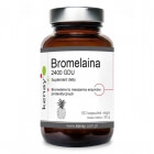 Kenay Bromelaina 2400 GDU Suplement diety 60 kapsułek