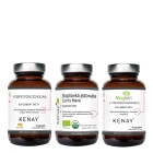 Kenay Wsparcie Mózgu, Układu Nerwowego i Funkcji Poznawczych ZESTAW Fosfatydylocholina 60 kaps + Soplówka jeżowata 60 kaps + L-treonian magnezu 90 kaps