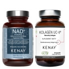 Kenay NAD+ + Kolagen UC-II ZESTAW Suplement diety 30 kaps. + Naturalny kolagen suplement diety 30 kaps.