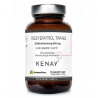 Kenay Resveratrol Trans - Zmikronizowany 200 mg Suplement diety 60 kapsułek