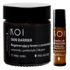 Koi Regenerujący Krem z Ceramidami + Liftingujące Serum pod Oczy ZESTAW Ceramidy, probiotyki, likopen 30 ml + Peptydy, proteiny 10 ml
