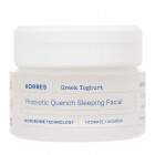 Korres Greek Yoghurt Probiotic Quench Sleeping Facial Odżywcza krem-maska z probiotykami na noc 40 ml