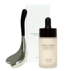 La Bomba Cryotherapy Spoon + Illuminating Face Serum ZESTAW Łyżka do masażu twarzy 1 szt + Rozświetlające serum z witaminą C i ceramidami 30 ml