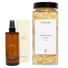La Bomba Jasmine Orange + Soleil Dry Body Oil ZESTAW Sól do kąpieli 580 g + Suchy olejek do ciała 100 ml