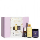 Lajuu California Glow ZESTAW Brązujące serum do twarzy 30 ml + Brązujący balsam do ciała 180 ml + Serum do biustu 150 ml