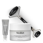 Medik8 Crystal Retinal 3 + Advanced Night Restore + Roller Gratis !! ZESTAW Serum na noc o średniej mocy z aldehydem retinowym 30 ml + Odbudowujący krem naprawczy na noc 50 ml + Roller z obsydianu 1 szt Gratis!!