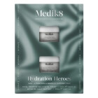Medik8 Hydration Heroes ZESTAW Dogłębne nawilżenie skóry rano i wieczorem 12,5 ml + Odbudowujący krem naprawczy na noc 12,5 ml