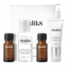 Medik8 The Csa Eye Kit ZESTAW Trójfazowy płyn do demakijażu 30 ml + Serum lipidowe 7 ml + Krem pod oczy 15 ml + Serum z wit A 7 ml