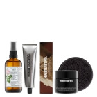Ministerstwo Dobrego Mydła Cleansing Night Set ZESTAW Eko hydrolat różany 100 ml + Peeling do twarzy 120 ml + Wygładzająca maska-krem na noc 50 ml + Gąbka 1 szt