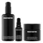 Ministerstwo Dobrego Mydła Cukier Beauty Set ZESTAW Tonik do twarzy 200 ml + Wodne serum nawilżające 30 ml + Regulujący krem do twarzy 50 ml