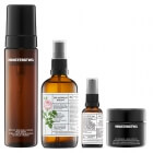 Ministerstwo Dobrego Mydła Morela + Róża + Śliwka ZESTAW Pianka 200 ml + Hydrolat różany 100 ml + Olej 30 ml + Krem 50 ml