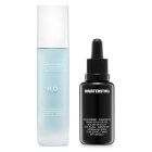 Ministerstwo Dobrego Mydła Róża - Malina + H2O ZESTAW Odżywcze serum do twarzy 30 ml + Hydromineralny krem do twarzy 50 ml