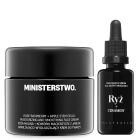 Ministerstwo Dobrego Mydła Ryż - Ceramidy + Róża - Malina ZESTAW Serum 30 ml + Krem 50 ml