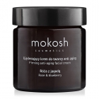 Mokosh Face Cream Rose & Blueberry Ujędrniający krem do twarzy anty-aging - Róża z jagodą 60 ml