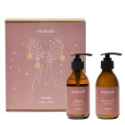 Mokosh Pyszałek – Drzewna Głębia ZESTAW Nawilżający żel do mycia ciała 200 ml+ Nawilżający lotion do ciała drzewo sandałowe z bursztynem 200 ml