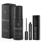 Nanolash Lash Care Set ZESTAW Szampon do rzęs i brwi 50 ml + Tusz pogrubiający rzęsy (czarny) 10 ml