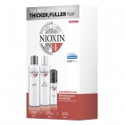 Nioxin System 4 ZESTAW pielęgnacyjny przeciw wypadaniu (włosy farbowane, cienkie, widocznie przerzedzone) 150, 150, 40 ml