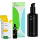 Oio Lab Harmony Set ZESTAW Oczyszczające Mleczko i Nawilżająca Maska do Twarzy 200 ml + Organiczna kuracja olejkowa do twarzy 30 ml