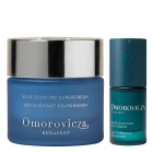 Omorovicza Diamond Premiu Care ZESTAW Ujędrniający krem ​​do twarzy z peptydami diamentowymi 50 ml + Krem pod oczy z peptydami diamentowymi 15 ml